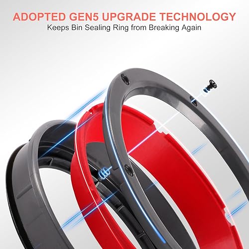 Miniatura 4 de SV16 SV29 - Anillo de sellado de cubo de polvo de repuesto para Dyson Outsize Canister Parte, repuesto para Outsize V11V15PlusGen 5AbsolutoAbsolute