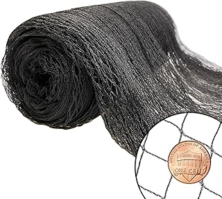 10x10ft Bird Netting for Chicken Coop Poultry Netting 1/2 inch Mesh Heavy Duty Chicken Coop Cover Netting Roof Hawk Proof Bird Netting for Garden Protection Fruit Tree Netting Against Squirrels Deer