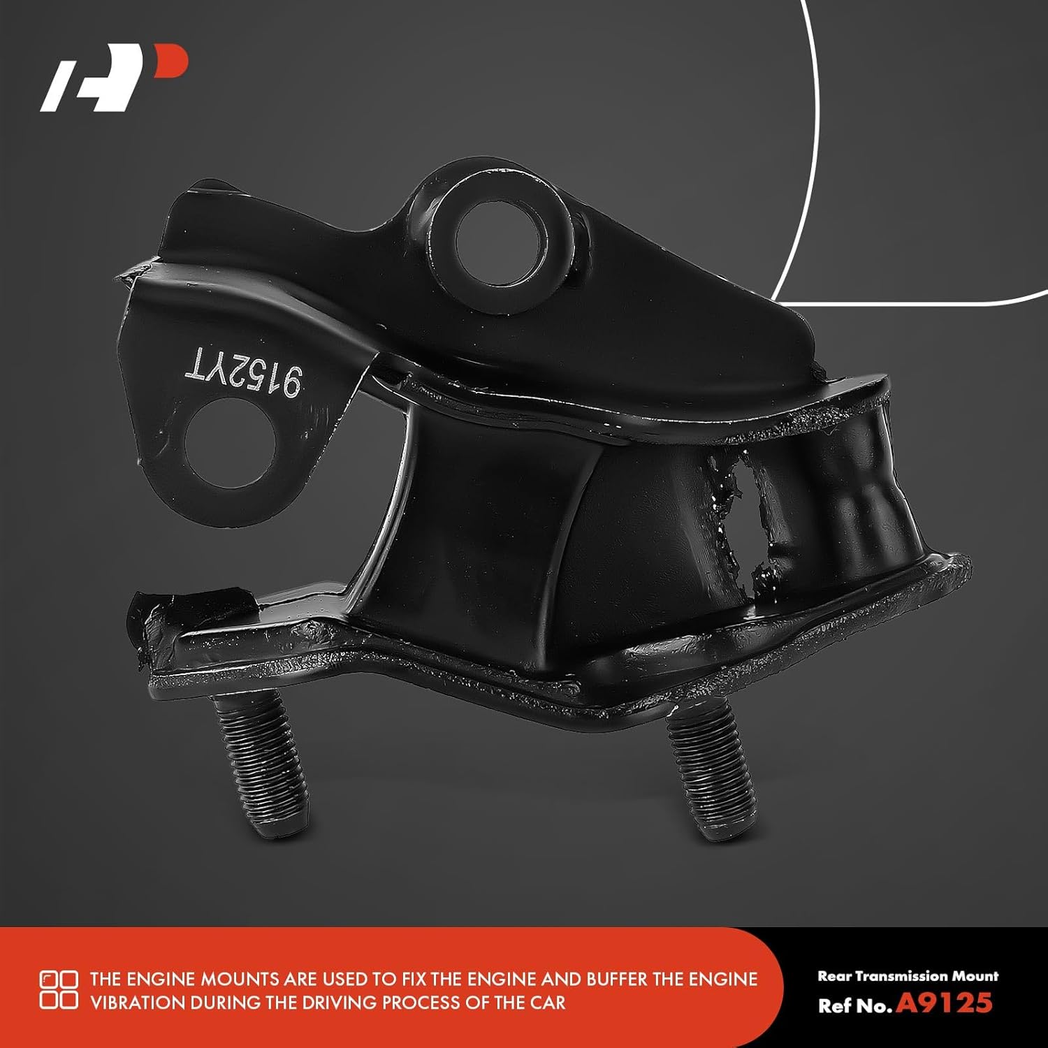 A-Premium 6PCS Engine Motor Mount and Transmission Mount Kit Compatible with Acura TSX 2004 2005 2006 2007 2008, 2.4L, Automatic Transmission, Replace# 50830SEPA02, 50830SEPA03