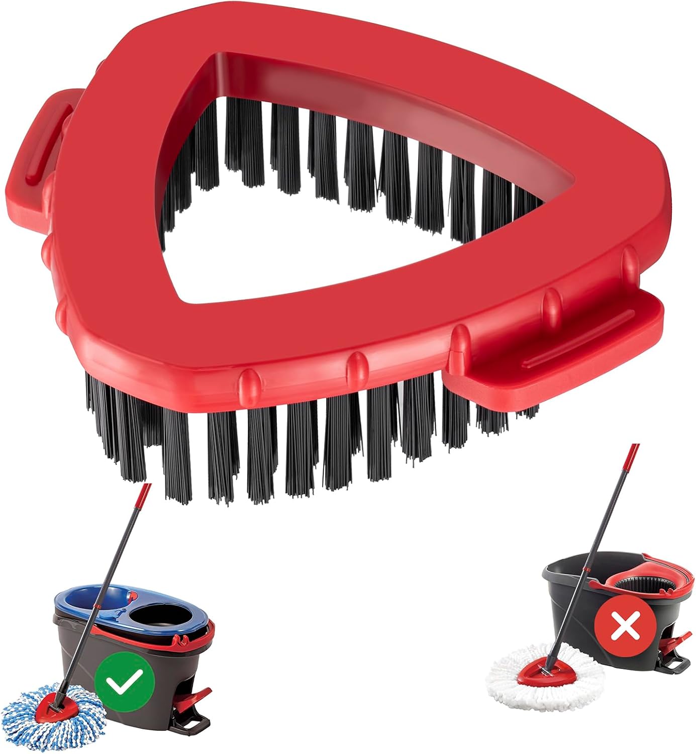 Spin Mop Replace Head Base Scrub Brush Head Replacement for