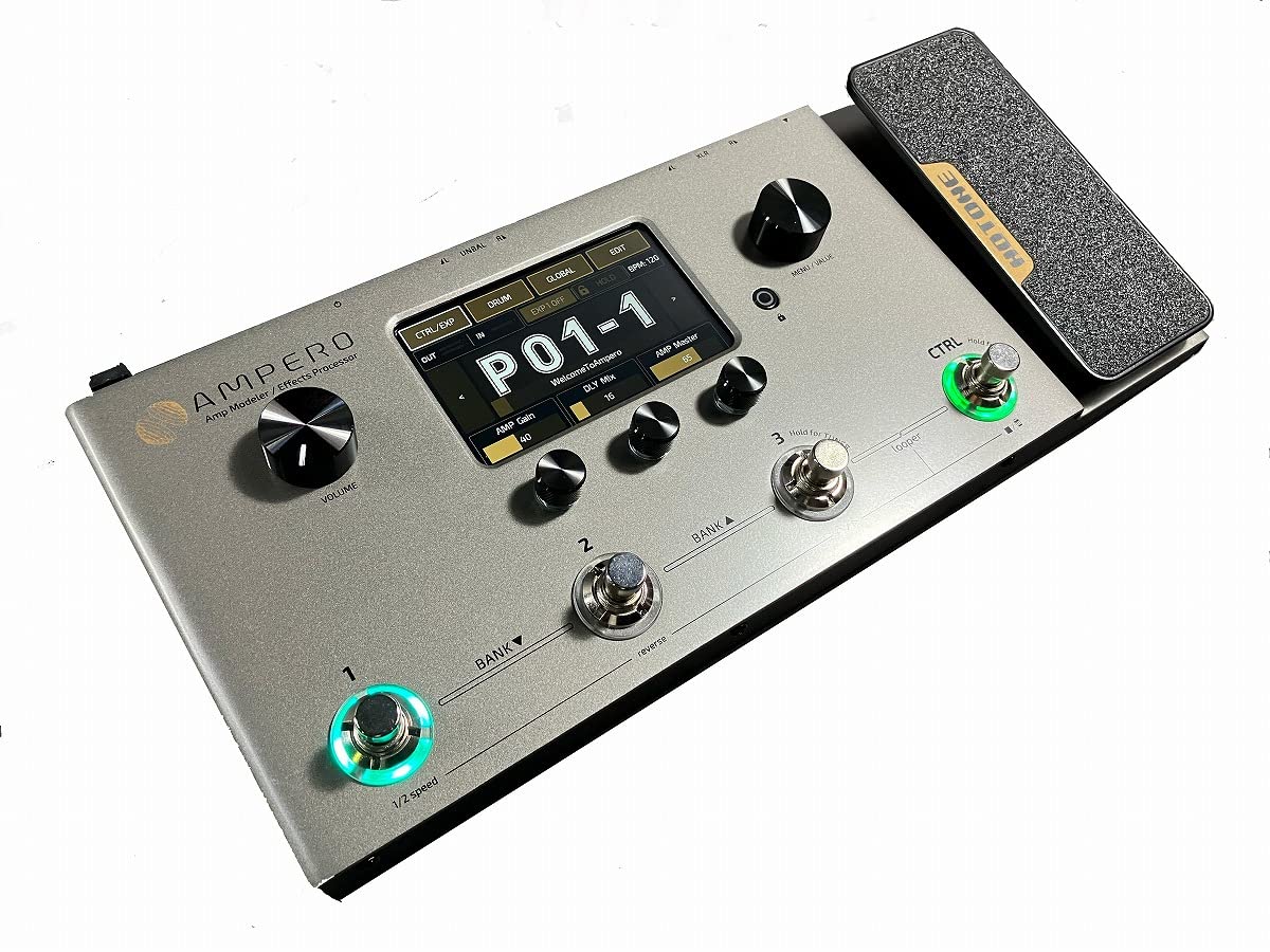 AMPERO ONE マルチエフェクター　HOTONE HOTONE | AMPERO ONE | マルチ・エフェクター | 製品情報
