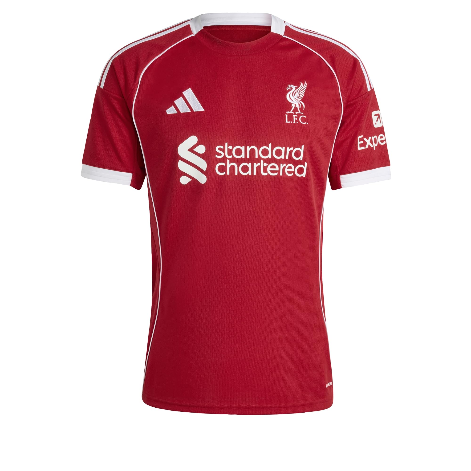 Adidas Men's Liverpool Home Shirt 2025 2026 Adults Red Large