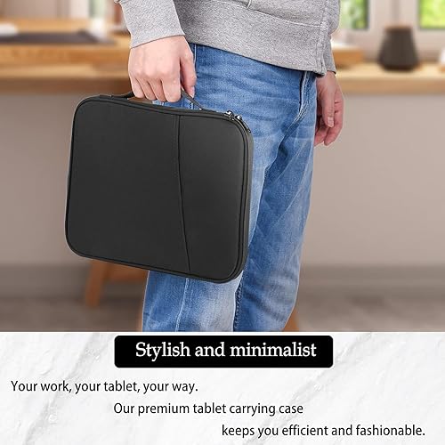 Miniatura 6 de Funda para tablet de 9 a 11 pulgadas, funda de transporte para iPad Pro 11 (2018-2022), iPad 10.9 (10. generación), iPad Air (54 generación), Galaxy