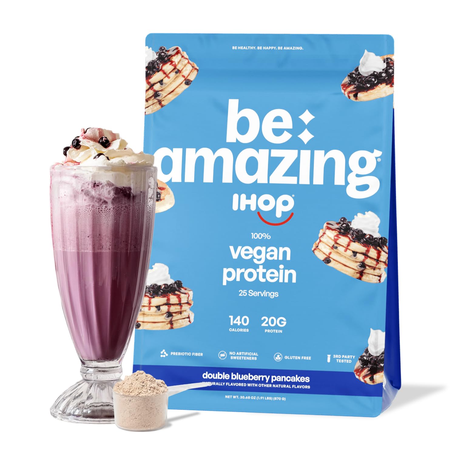 BE AMAZING Vegan 20g Protein Powder, Brown Sugar Oatmeal, 25 Servings — Amazon image 12