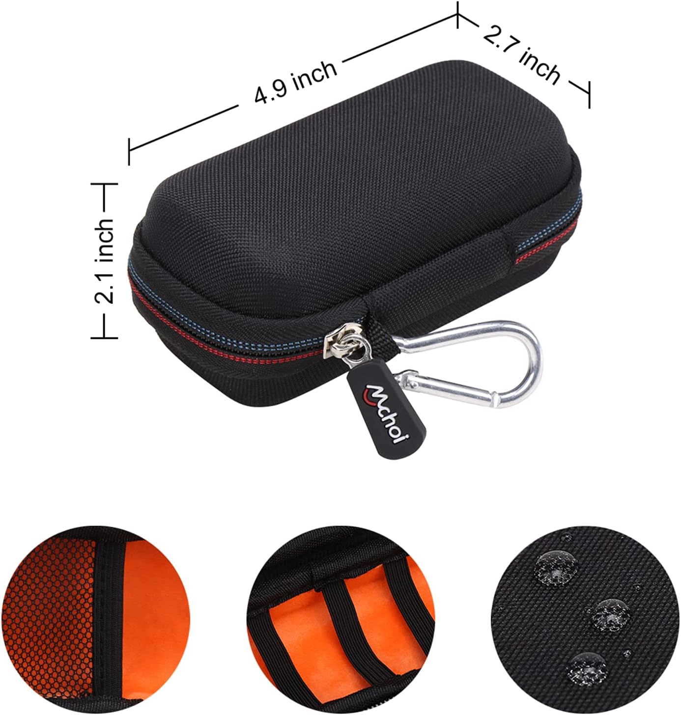 Mchoi Hard Portable Travel Case for Bosch GLM 20 / GLM100-23 100 Ft Blaze Laser Distance Measure