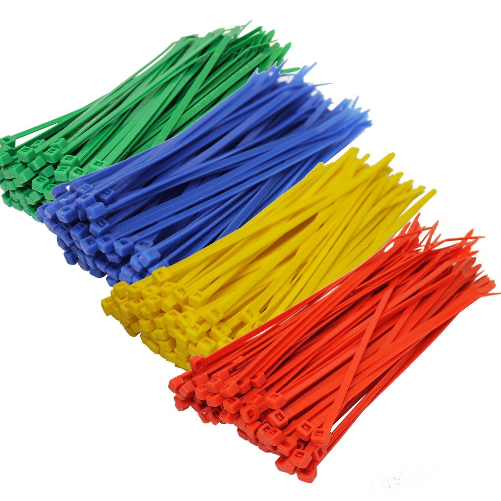 All Trade DirectMixed Colour Cable Ties 140Mm X 3.6Mm Pack Of 200