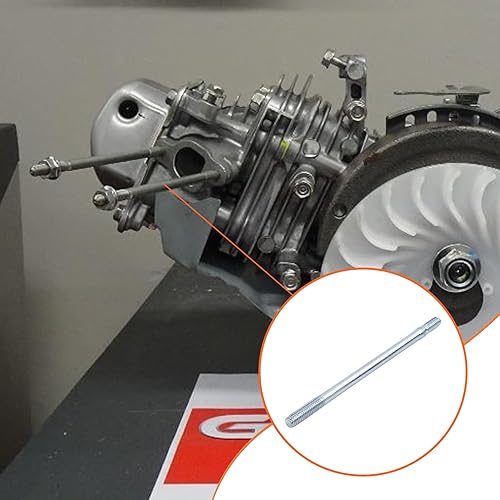 Miniatura 6 de Mtanlo Perno de montaje de carburador para Honda GX120 GX160 GX200 piezas motor 90043-ZE1-020, perno de carburador