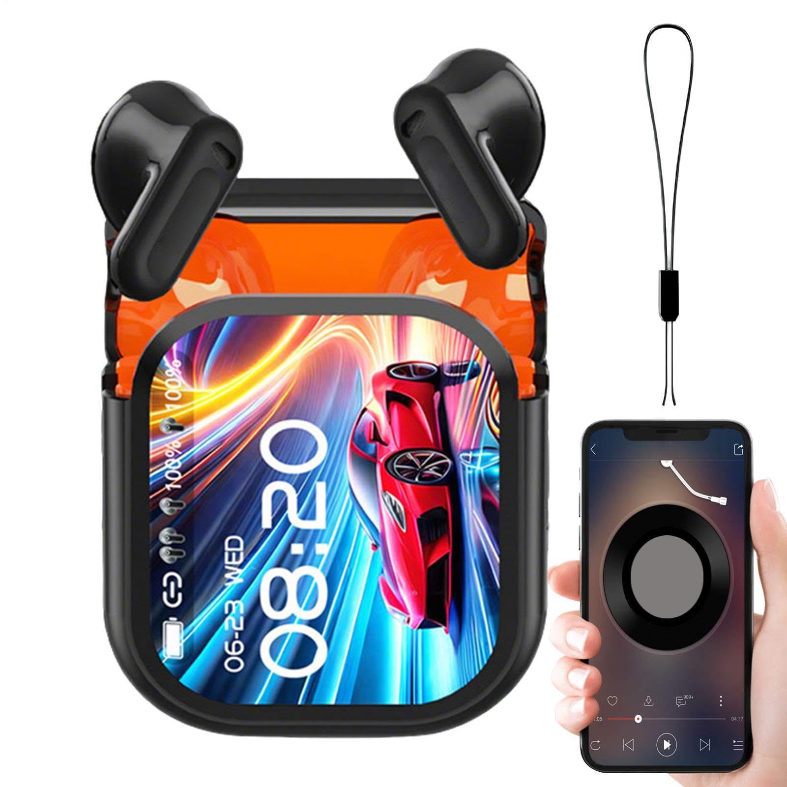 Auricolari Di Traduzione Dispositivo Di Traduzione A Eliminazione Rumore | Auricolari Traduttore Traduzione In Reale Touchscreen Per Uomo Donna Viaggi Studio Sport Lavoro Palestra Compleanno