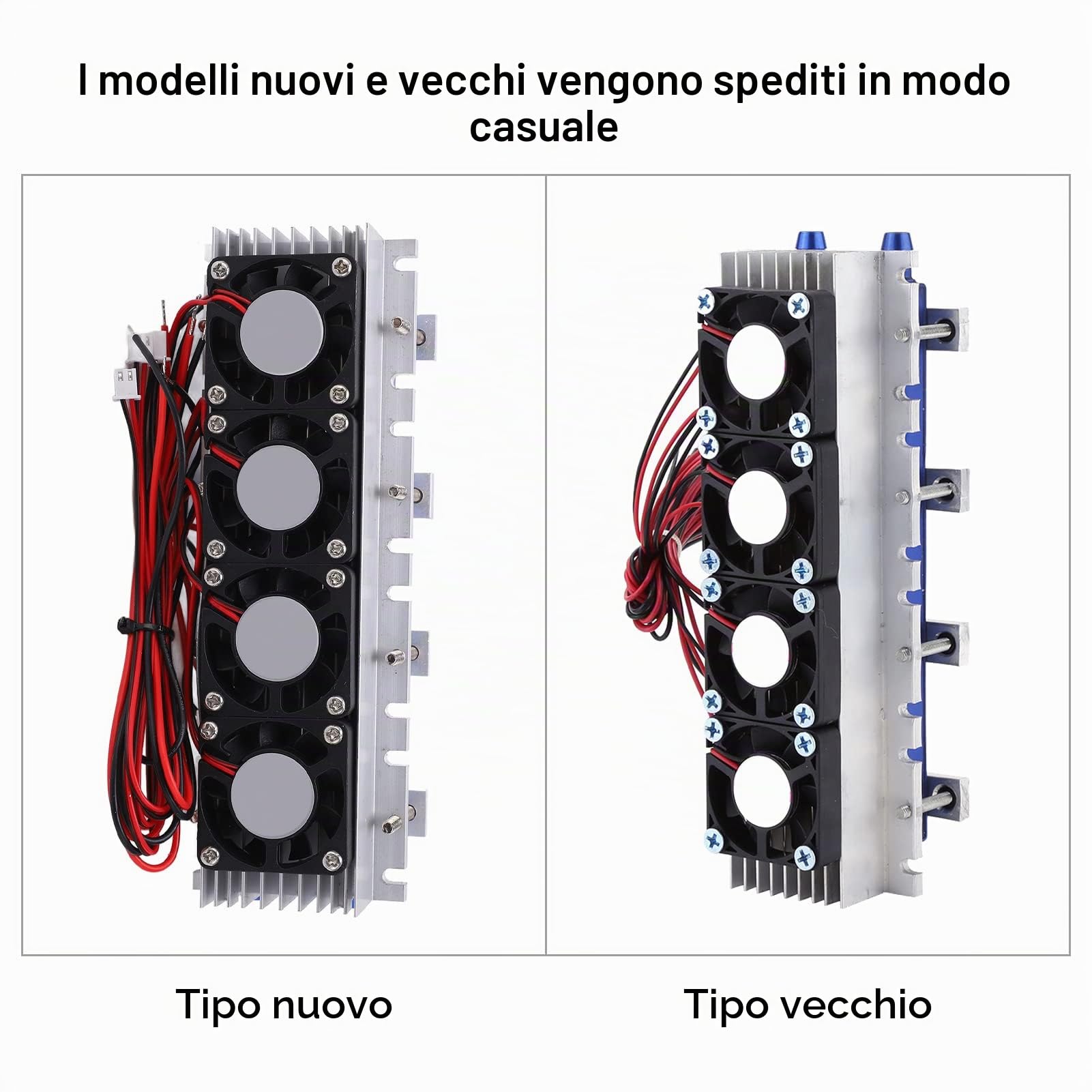 Raffreddatore Termoelettrico Fai-Te 170 W 12 V, di Raffreddamento per Refrigerazione Peltier (TEC1‑12706) Kit di Raffreddamento Peltier Mini Frigorifero per Condizionatore