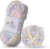 Vista 13 de Baby Bee - Hilo súper voluminoso para ganchillo y tejer, madeja de hilo suave, 38 yardas de hilo 100% poliéster para tejer a ganchillo mantas