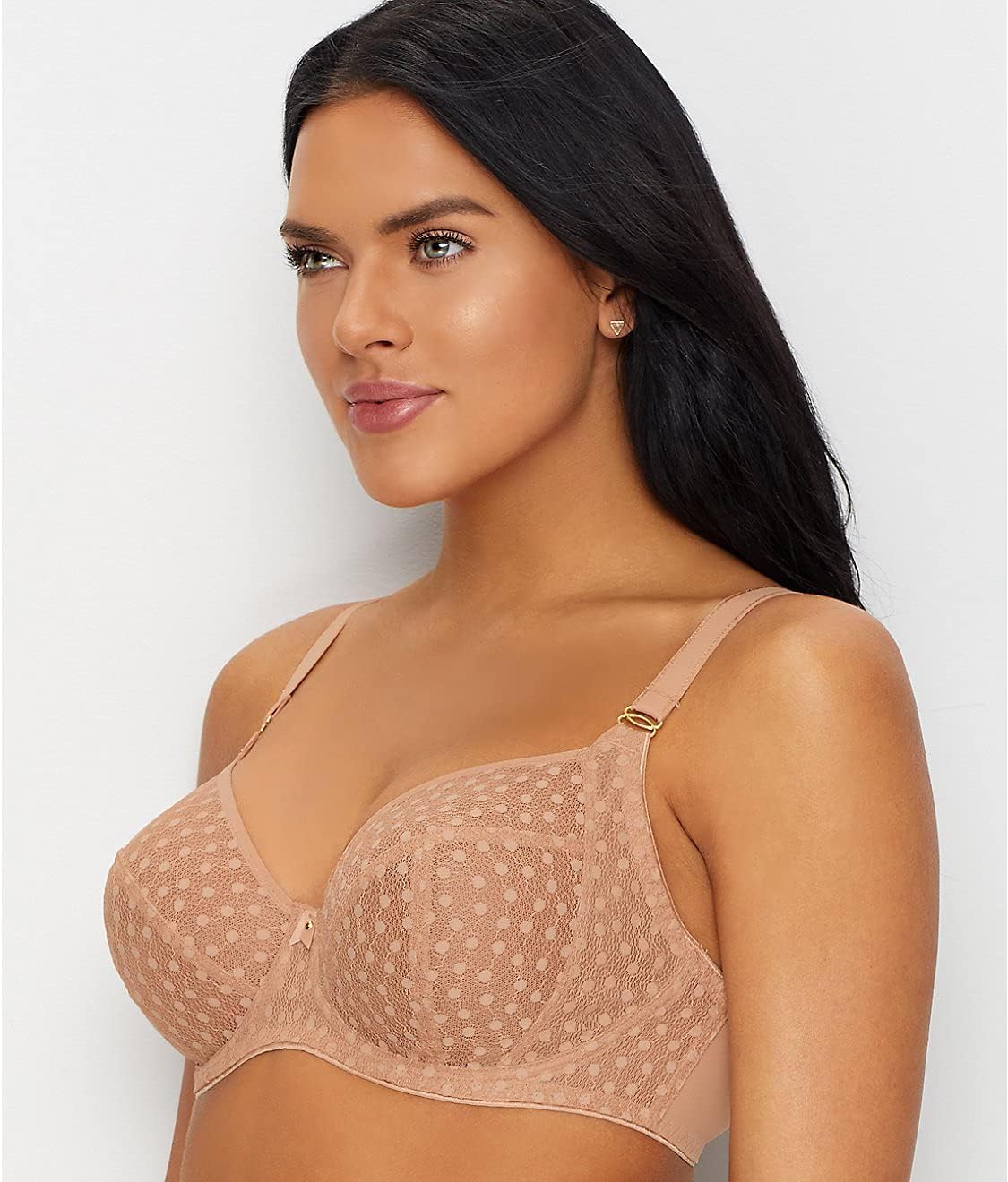 Freya Women's Starlight Unlined Side Support Lace Underwire Bra Bra, -caramel, 32H - Image 5