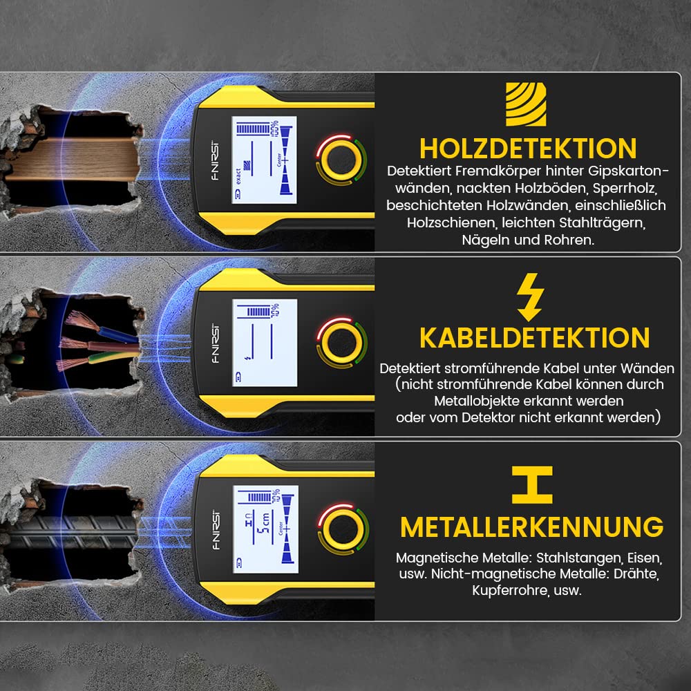 etaaldetector etaaldetector, een geüpgraded 6-in-1 aan de uur