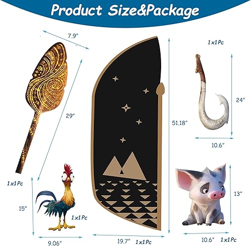 Miniatura 2 de Kit de decoración de maletero o trato para SUV o golosinas para decoración de iglesia al aire libre, decoraciones de fiesta de Halloween (A)