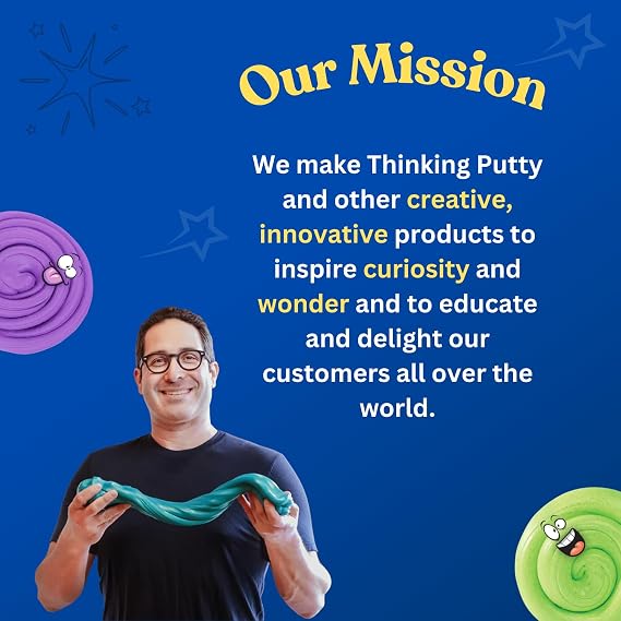 Crazy Aaron's Thinking Putty Dino Scales - Prehistoric Kids Putty Great for Dinosaur and Nature Lovers - Non-Toxic, Never Dries Out - Made in USA