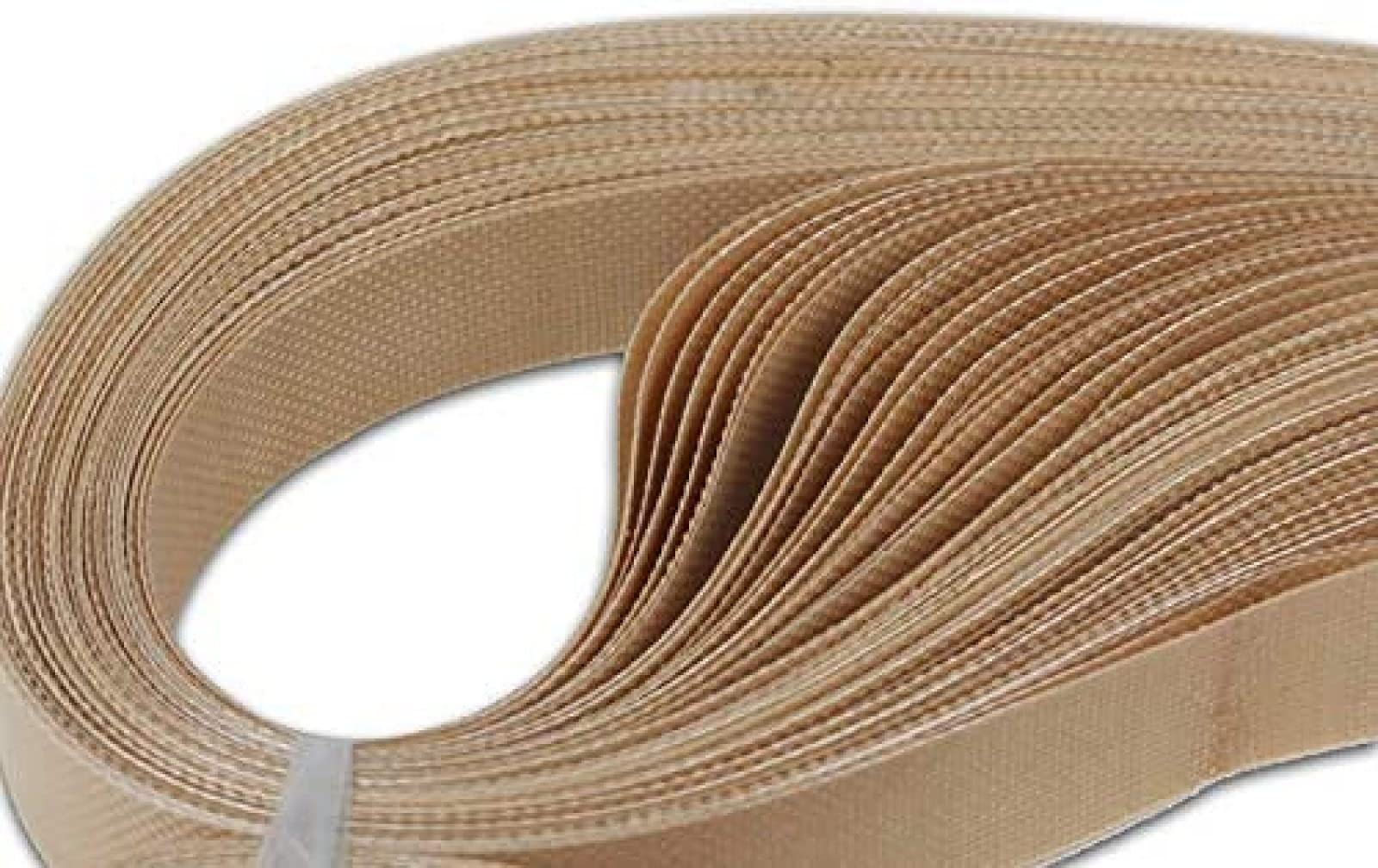 Cintura in Teflon Polytef da 50 Pezzi, Cinghie in PTFE Resistente alle Alte Temperature Senza Soluzione di continuità per la sigillatrice, 777 mm × 15 mm × 0,2 mm