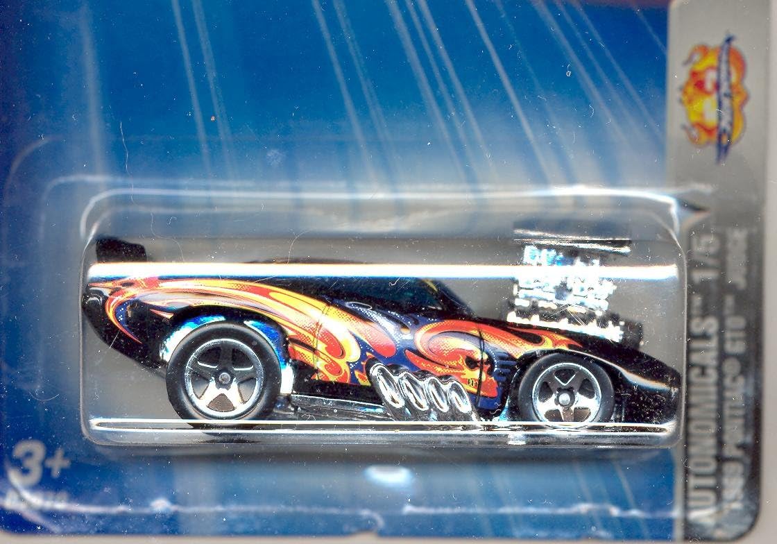 Hot Wheels 2004-158 Autonomicals 1/5 BLACK 1969 Pontiac GTO Judge 1:64 Scale