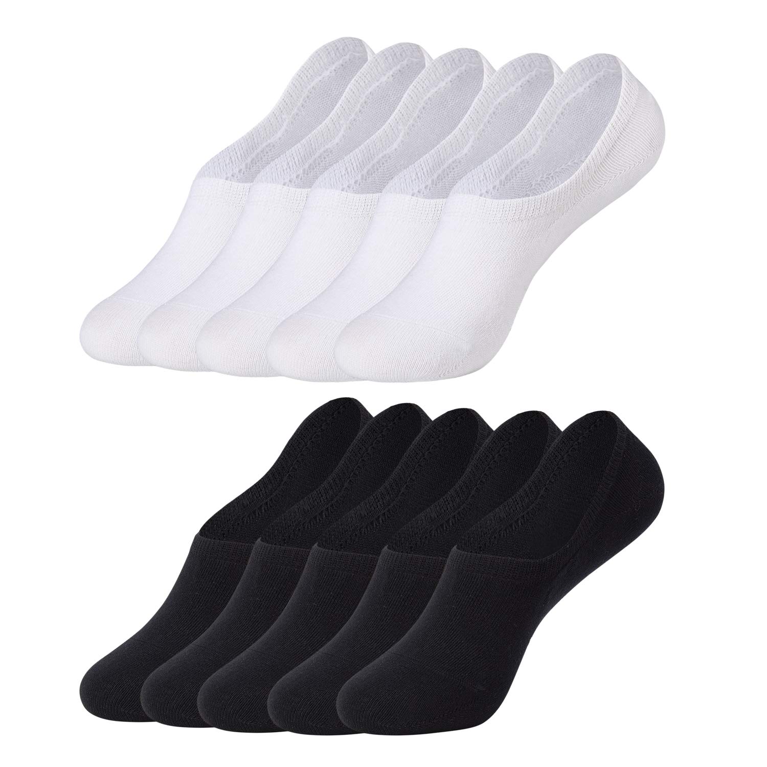 Falechay Sneaker Socken Damen Herren Füßlinge Unsichtbare 10 Paar