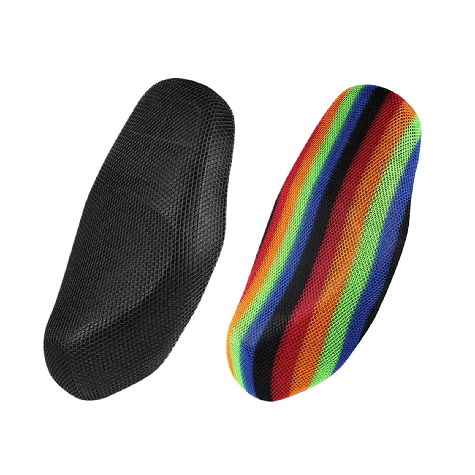 1 coprisella Estivo Traspirante, Cuscino a Rete per Moto, Tessuto a Rete 3D, Antiscivolo, per Scooter.