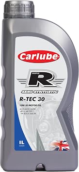 Carlube Triple R KEB001 R-TEC30 10W-30 Semi Synthetic Engine Oil 1L