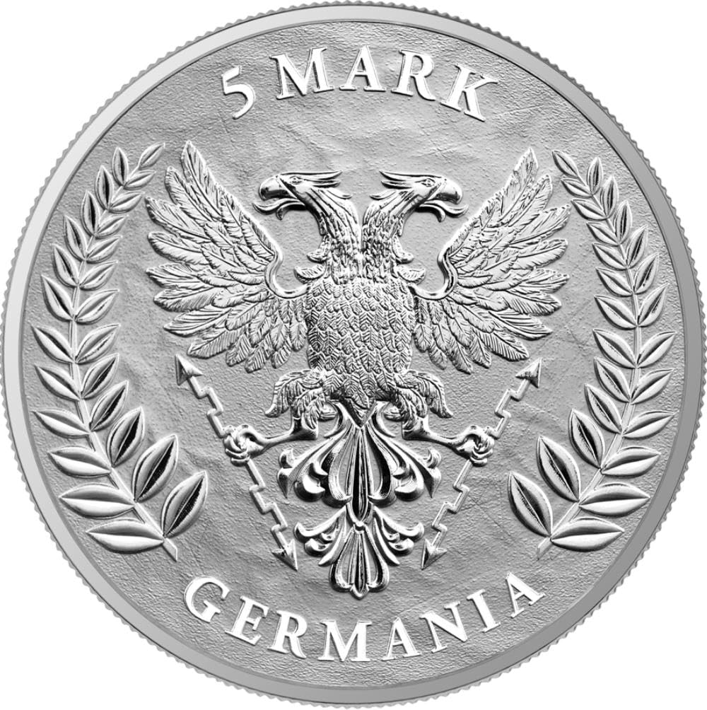 Moneda de Plata de 1 Oz Germania Mint - Germania 2023-1 Oz Plata