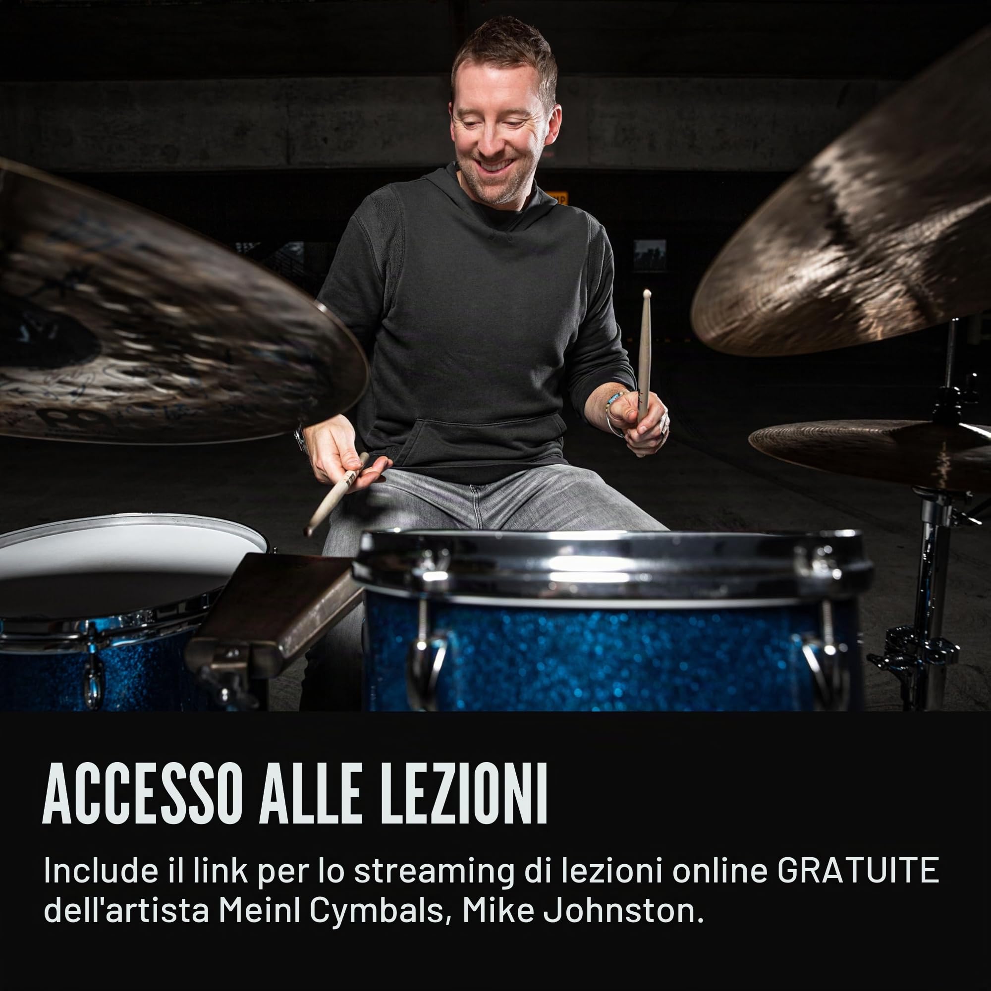Meinl Cymbals HCS1314+10S+TX5AW Set Piatti Hi-Hat e Crash con Splash 10"