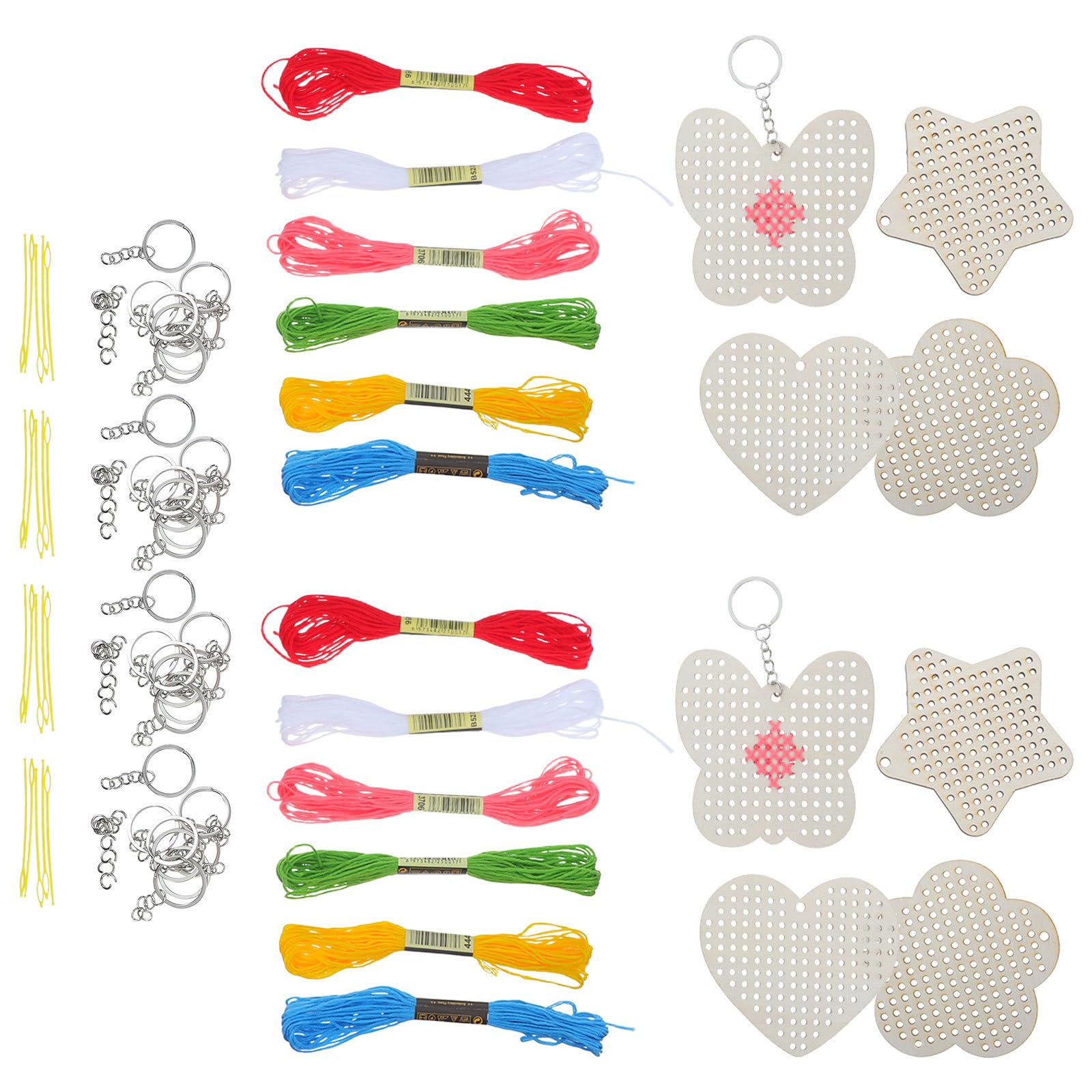 Kit de bordado infantil para decorar habitaciones con hilos y tablero Outanaya