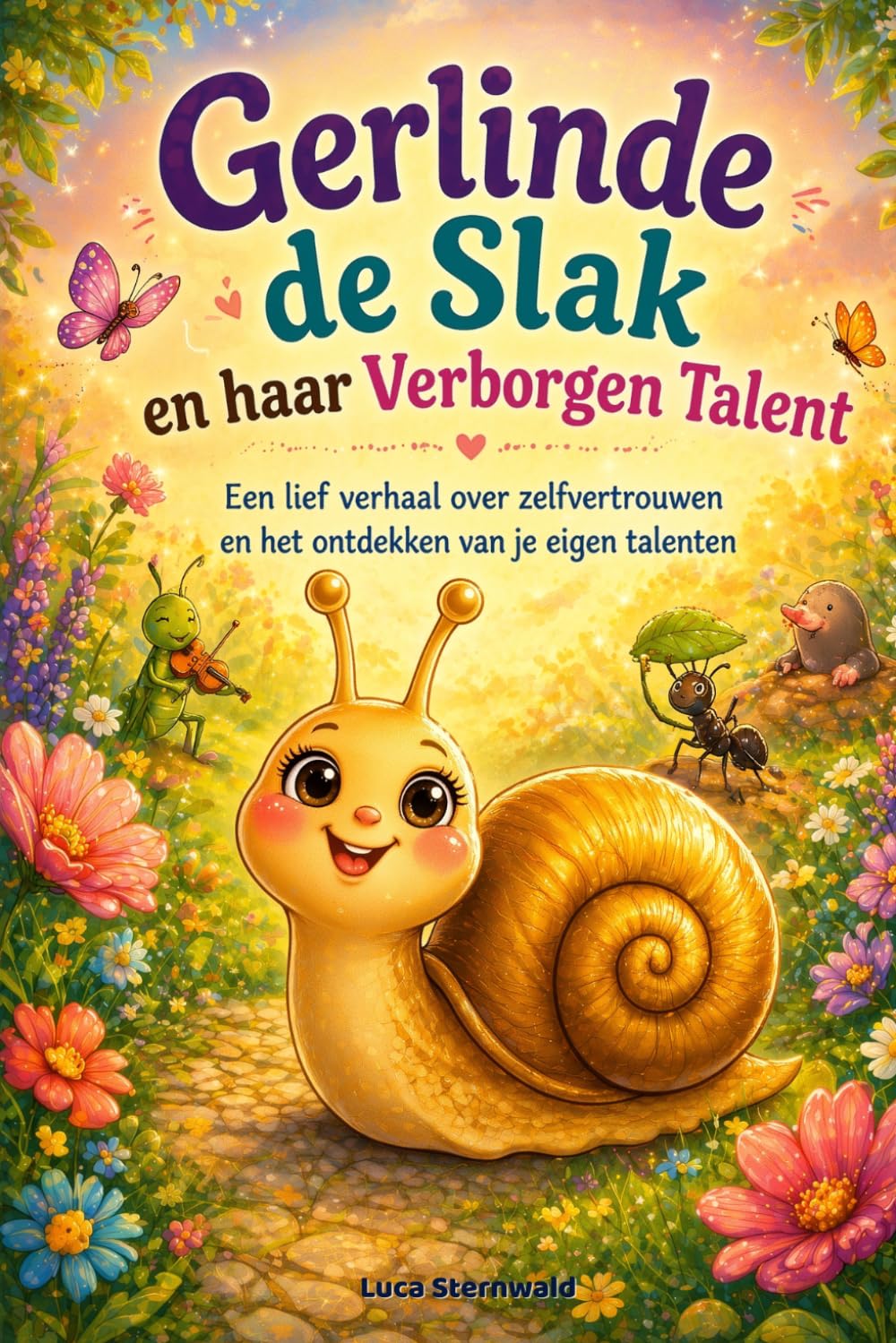 Gerlinde de Slak en haar Verborgen Talent: Een lief kinderboek over zelfvertrouwen, moed en het ontdekken van je eigen talenten – Voorleesverhaal vanaf 3 jaar
