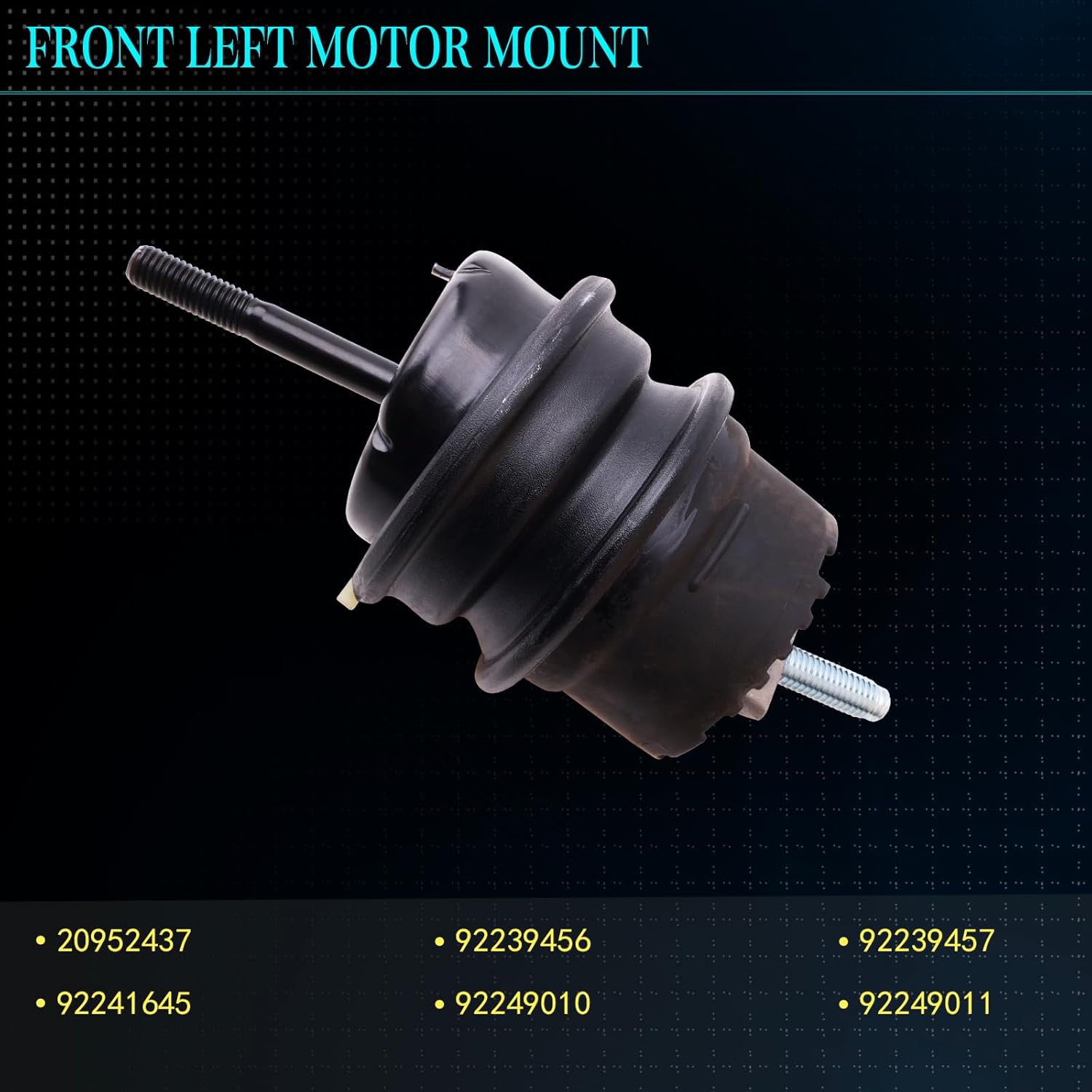 SHERXINBO Engine Motor Mount Compatible with Chevy Camaro 2010-2015 3.6L 6.2L Replacement for A5630 3295 20952437