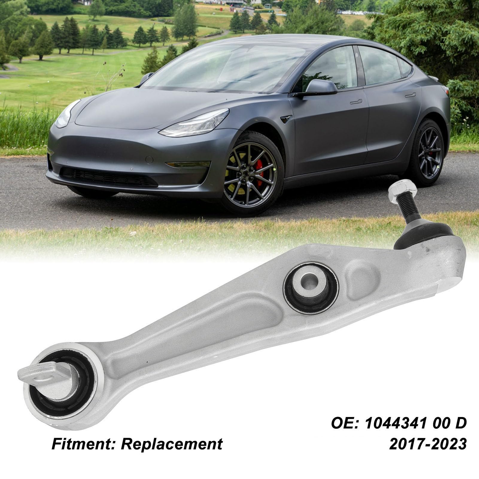 Bediffer Przedni Dolny Wahacz Wytrzymały Metal Zapewniający Stabilne Zawieszenie, Pasujący do Określonych Pojazdów 1044341 00 D 1x