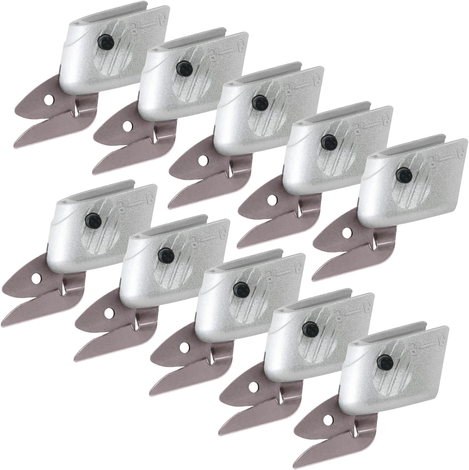 Paper and Fabric Replacement Blade for Pink Power HG2043 3.6V Lithium Ion Pink Cordless Electric Scissors (PPO Blade : 10 Pack)