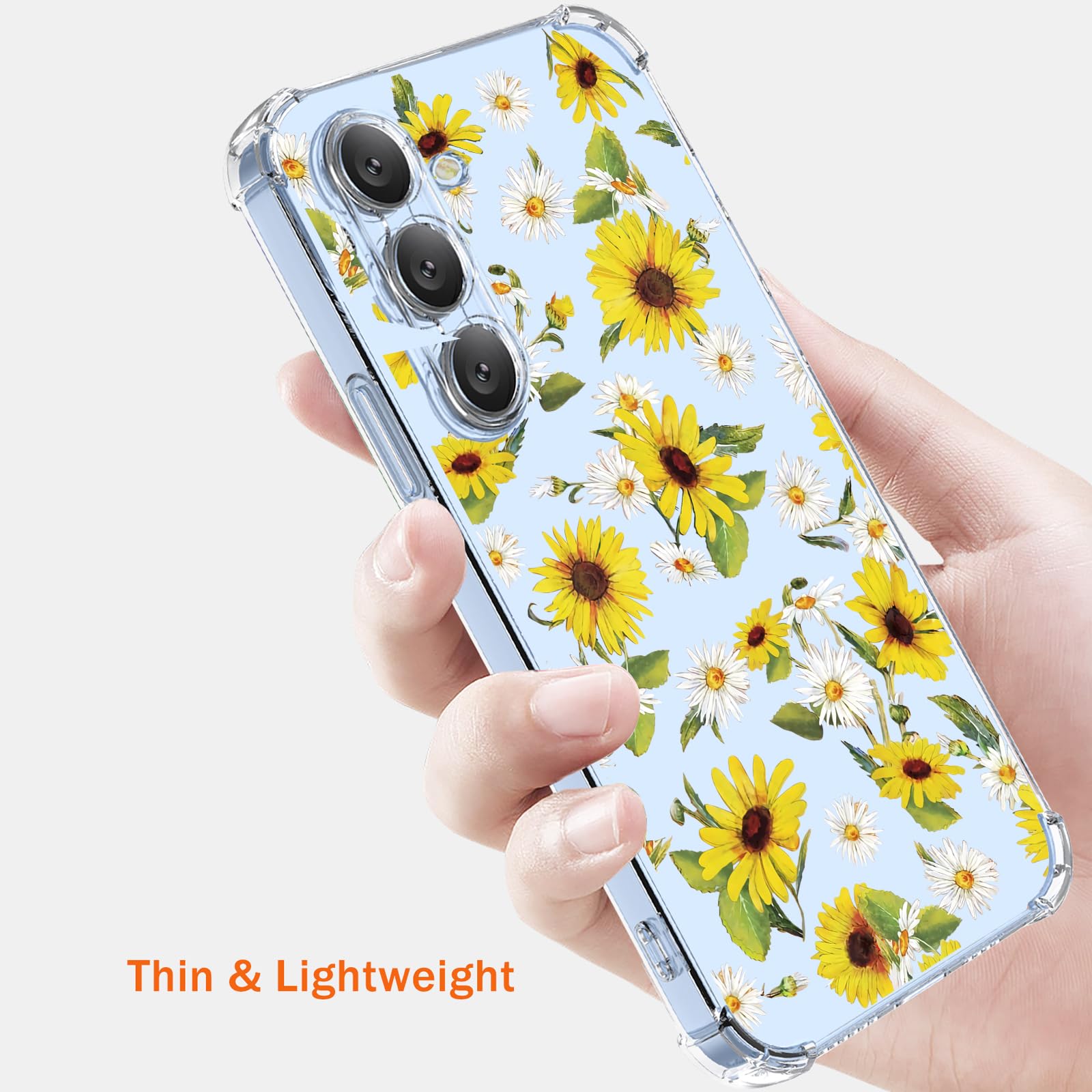 Amazon.com: for Samsung Galaxy S25 Plus Case Clear Unisex
