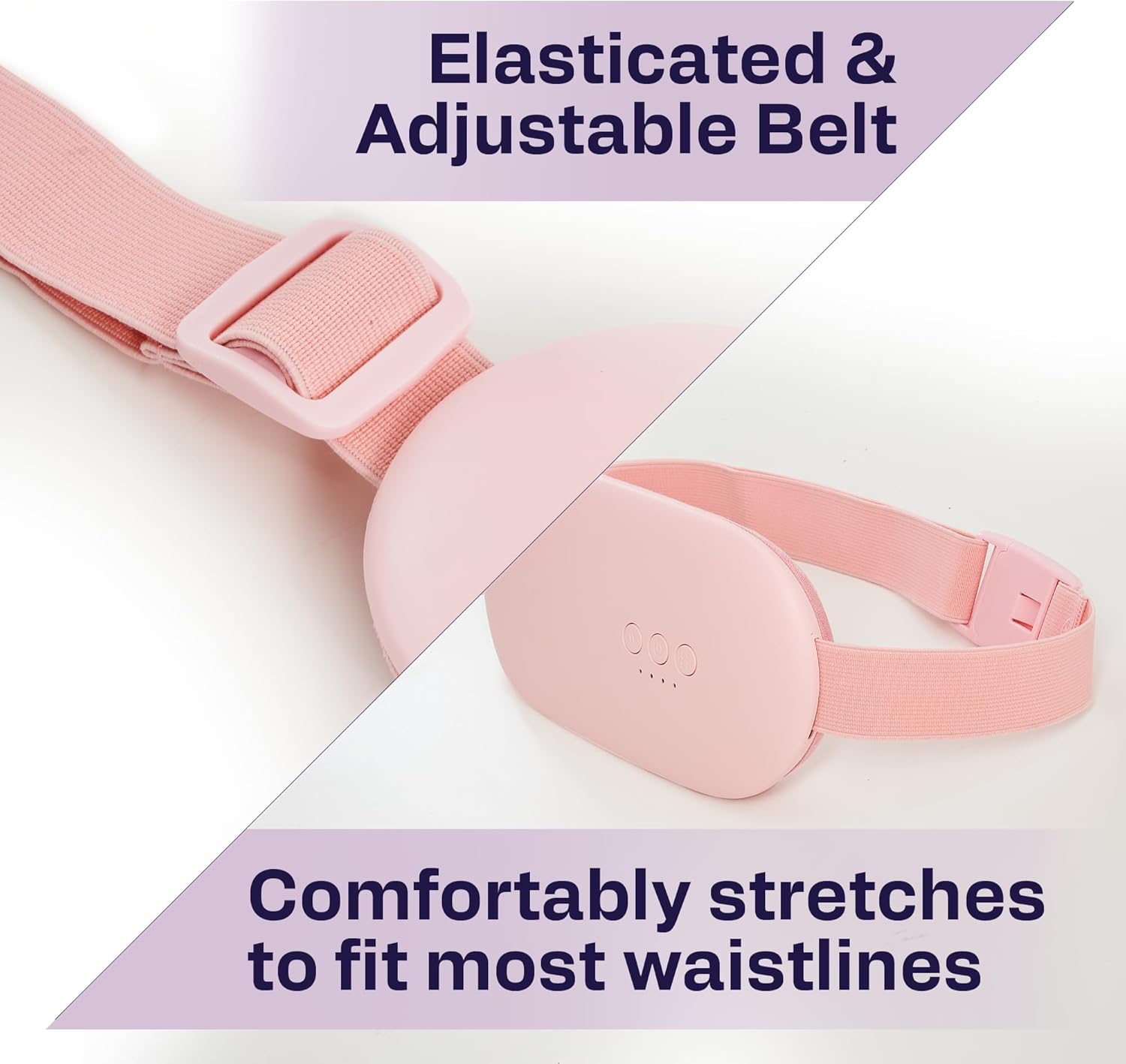 Heating Pad for Cramps | Period Heating Pad for Cramps, Cordless Menstrual Heating Pad with 4 Temperature Levels, 5 Vibration Settings, Portable, Fast Heating, Auto Shut-Off, Large Battery Capacity - Image 7