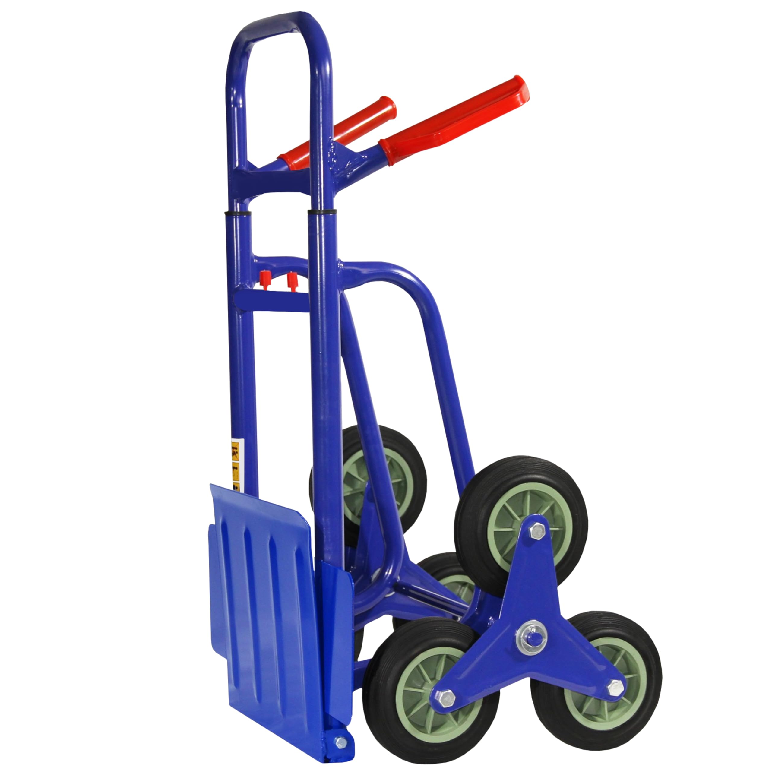 Treppenkarre Sackkarre klappbar höhenverstellbar 200 kg – Faltbare Transportkarre mit Hartgummireifen – robuste Karre T2