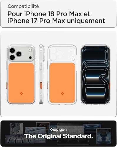 Spigen Ultra Hybrid T MagFit Coque pour iPhone 18 Pro Max / 17 Pro Max - 9