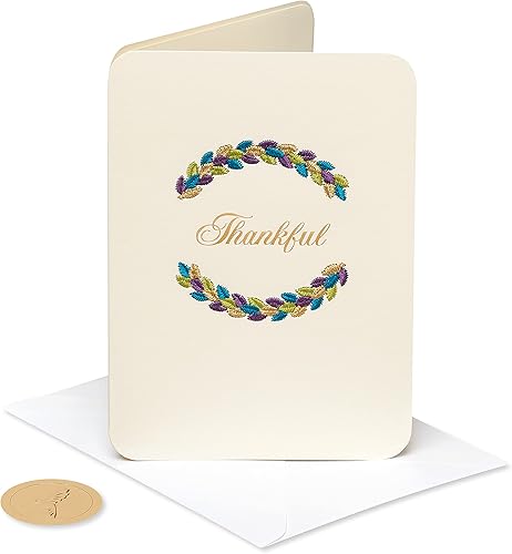 Miniatura 10 de Papyrus Tarjeta de Acción de Gracias (regalos de familiares y amigos)