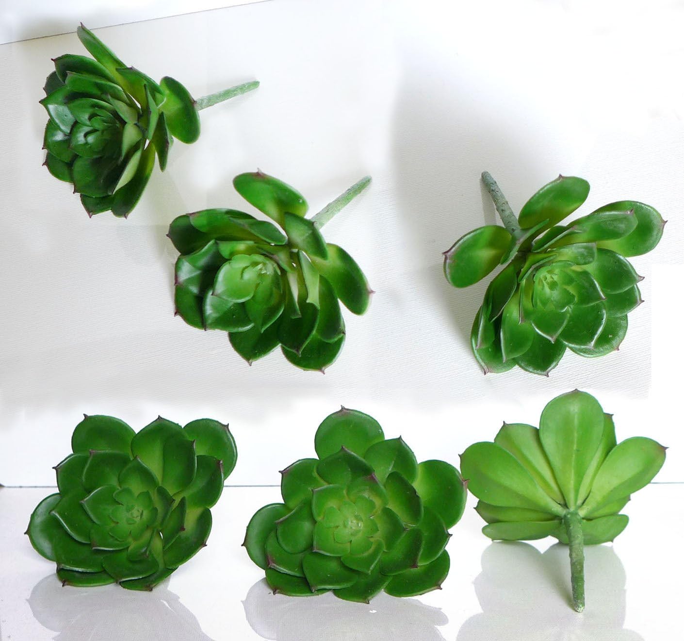 Artificial Plants 1 Sets of 6 Pcs Small Snow Lotus