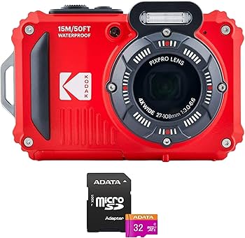 Amazon | Kodak PIXPRO WPZ2 頑丈な防水16MPデジタルカメラ4倍光学