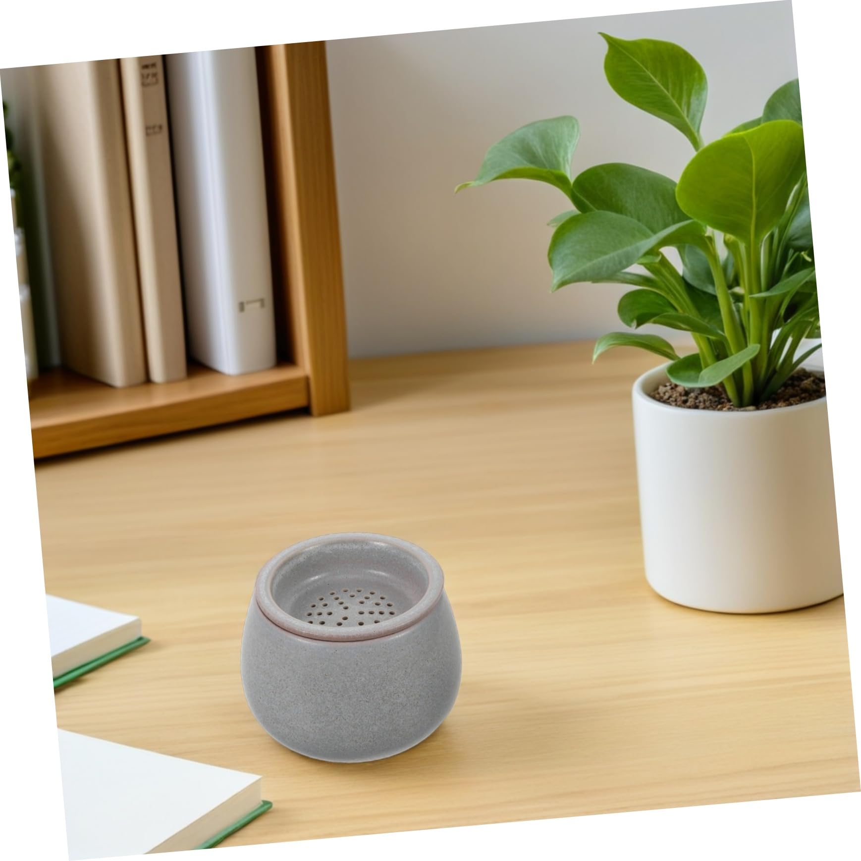 Ceramiczny Pojemnik Do Herbaty z Filtrem i Pokrywką Odporny Ciepło Duża Pojemność Klasyczny Design Retro Idealny Do Ceremonii Gongfu i Codziennego Użytku