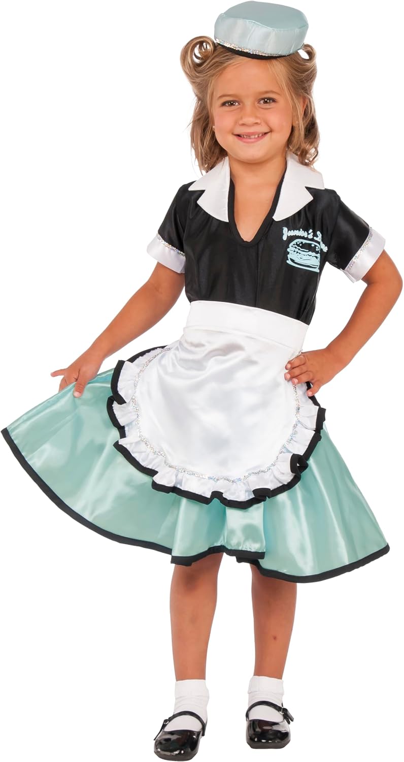 50s Favorite Girls Car Hop Costume
