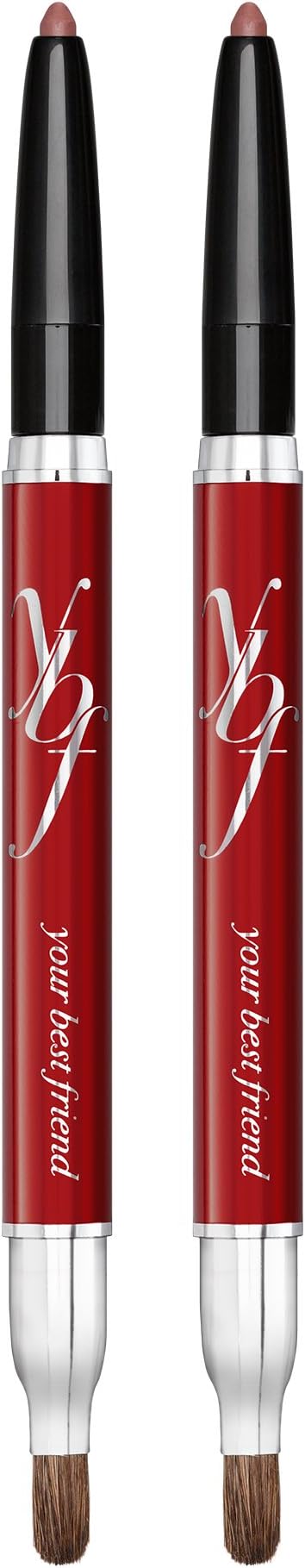 ybf Your Best Lip Liner Duo, Studio Spice, 0.06 Ounce (Pack of 2)