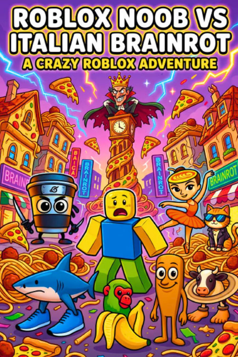 Roblox Noob vs Italian Brainrot: A Crazy Roblox Adventure