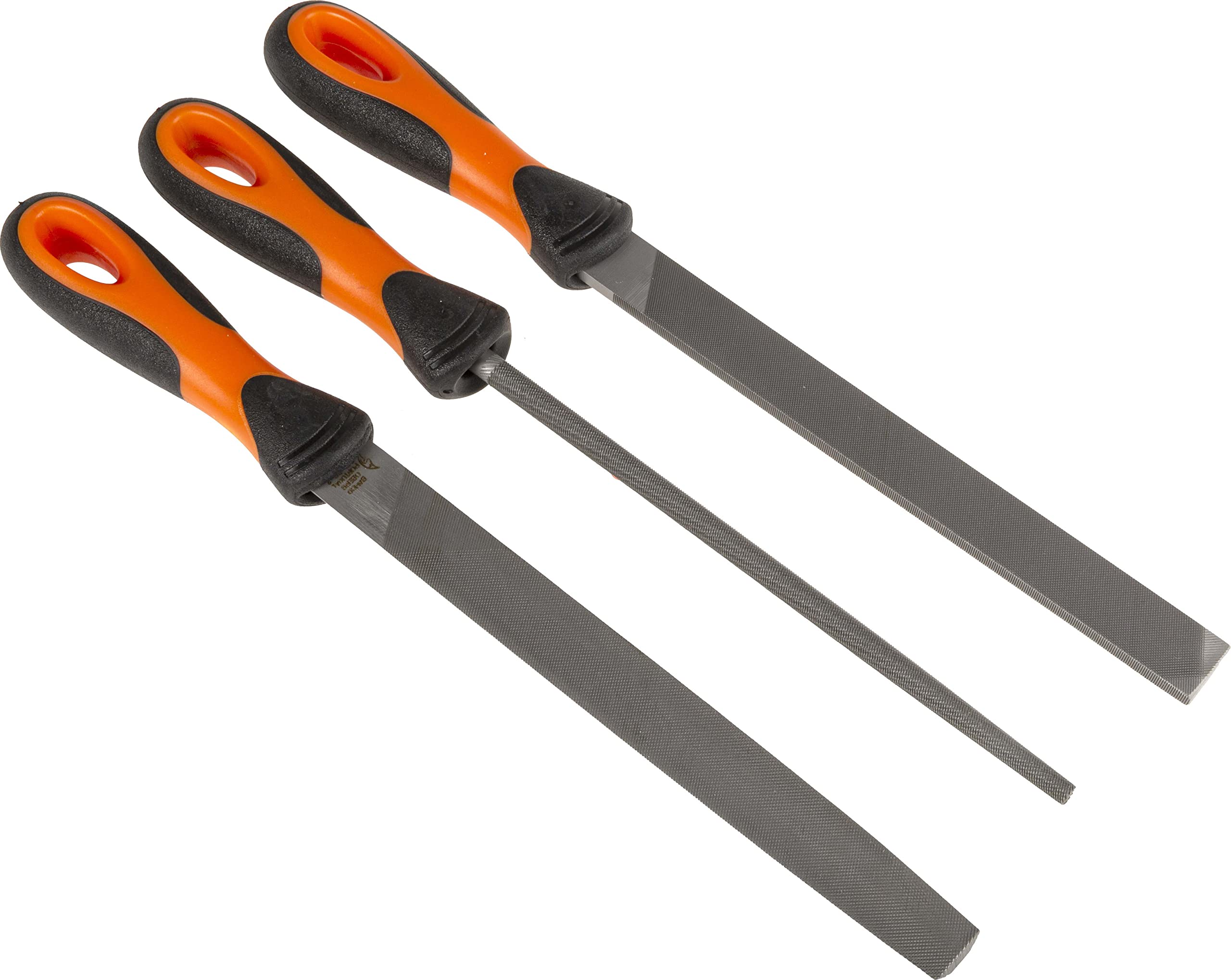 Bahco 8" (200Mm) Metal File Set, 3 Piece