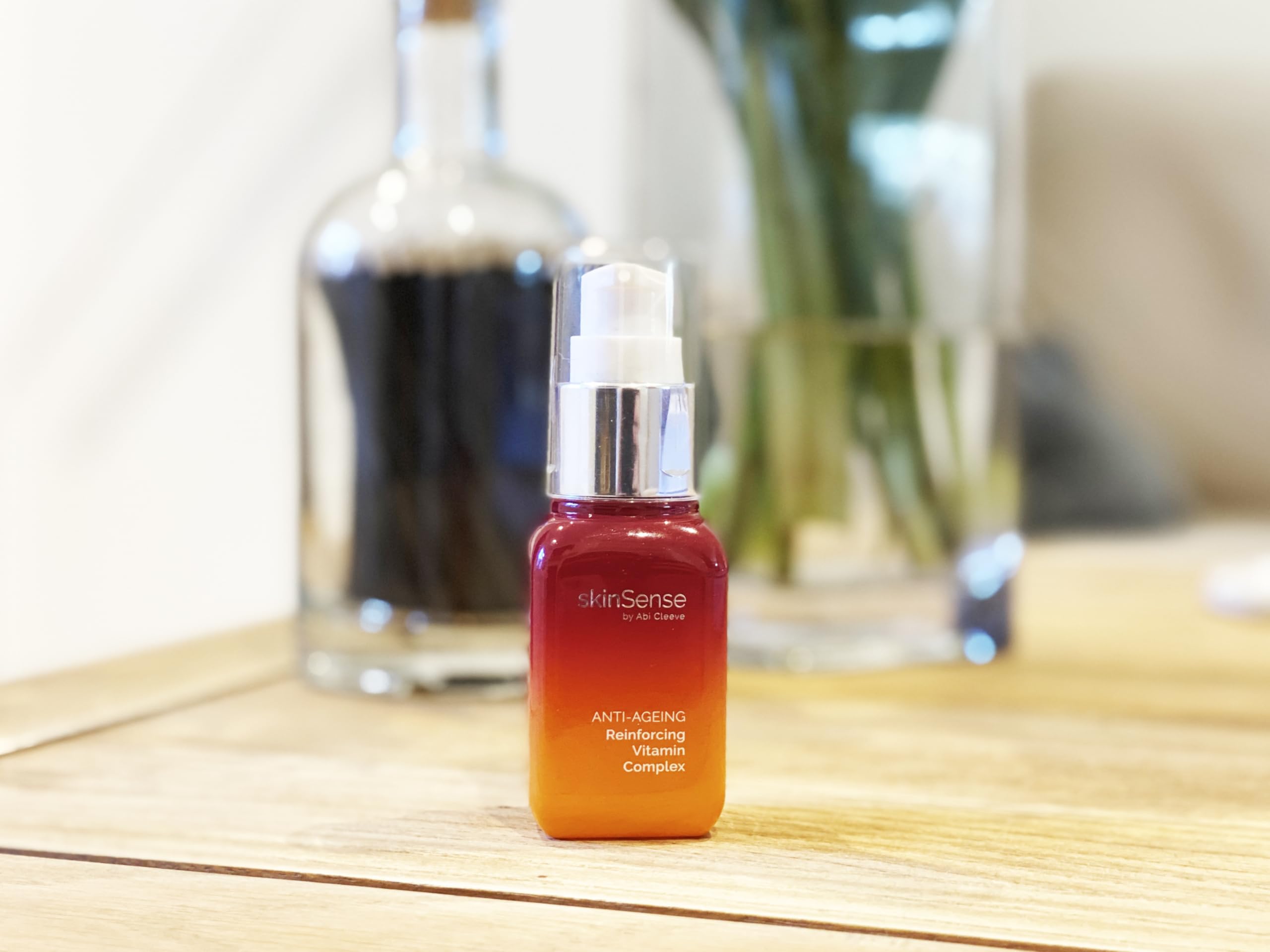 SkinSense Reinforcing Vitamin Complex 15ml, Complexion Brightening Lotion, Antioxidant Facial Serum - Image 3