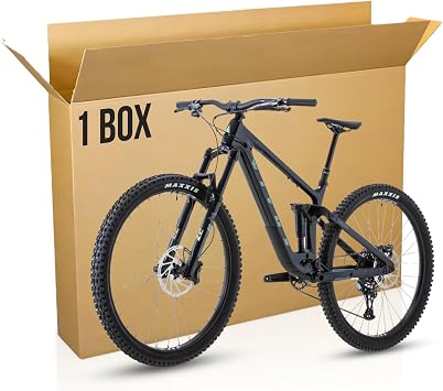 Generic Large Double-Walled Bicycle Cardboard Box | Brown | Versatile Large Cardboard Boxes, Bike Artwork Guitar Moving Shipping Flatpack Boxes | Bicycle Box | Shipping Box | Pack of 1 XXL