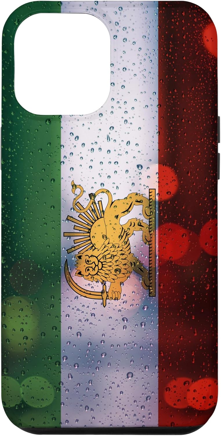 Persia Raindrop Style Flag - Persian Pride Case for iPhone 12 Pro Max