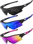 KALIYADI Sports Lunettes de soleil Polarized Lunettes-Homme: Lunettes de Soleil Hommes avec UV400 pour la pêche au golf
