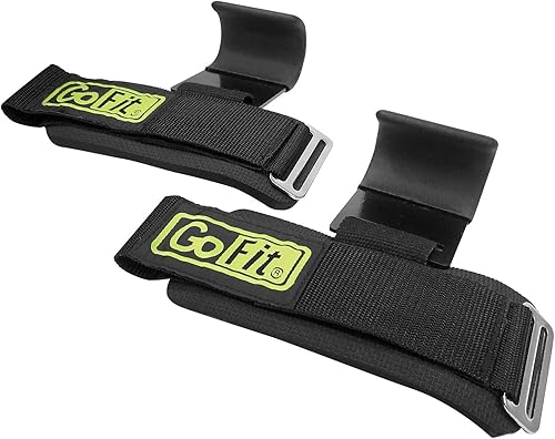 Miniatura 4 de GoFit GF-UPLHK Ultra Pro - Ganchos de elevación negros