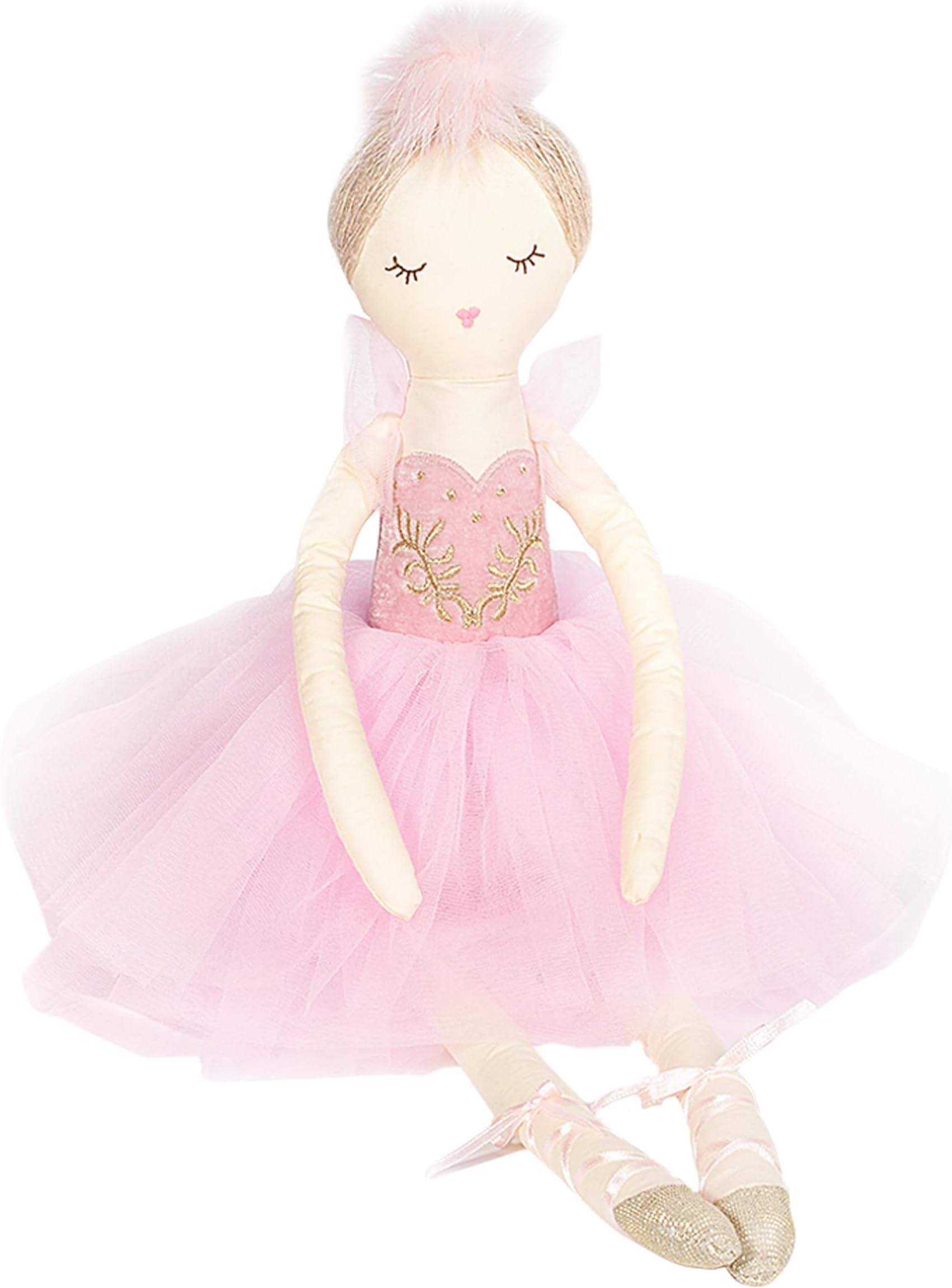 MON AMI Swan Princess Ballerina Doll 20-Inch Plush for Girls | Soft Ballet Princess Doll | Elegant Companion for Playtime & Room Décor | Charming Plush Gift for All Ages