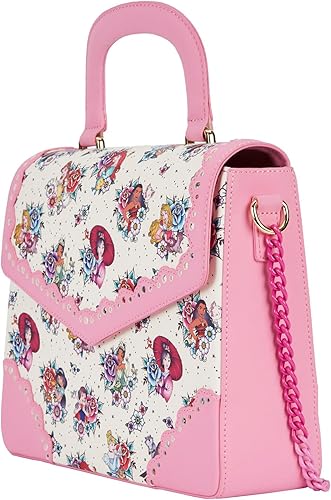 Vista 2 de Loungefly Disney Princess Tattoo AOP - Bolso cruzado