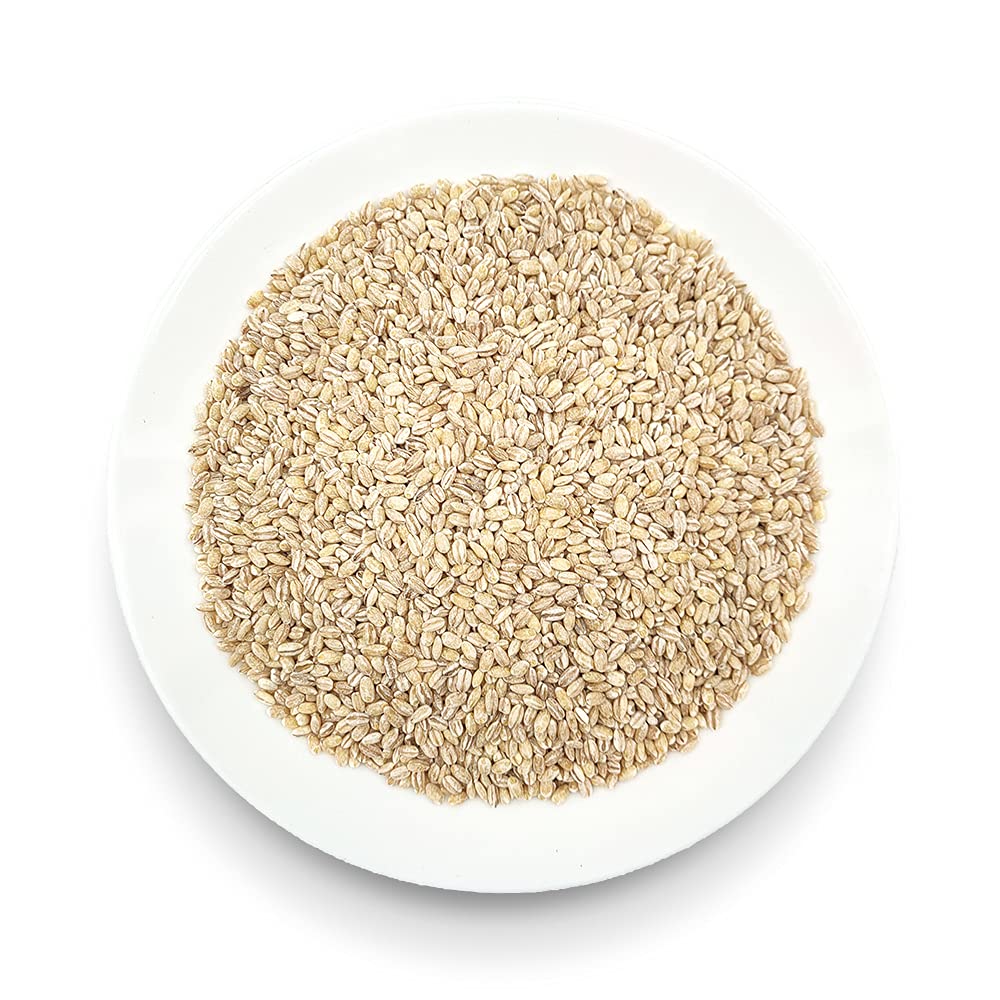 Oltresole, Orzo Perlato Italiano Biologico 5 kg, Cereale Bio Ricco di Fibre, Ottimo per Zuppe, Insalate e Minestre, Prodotto da Agricoltura Italiana, Formato Convenienza